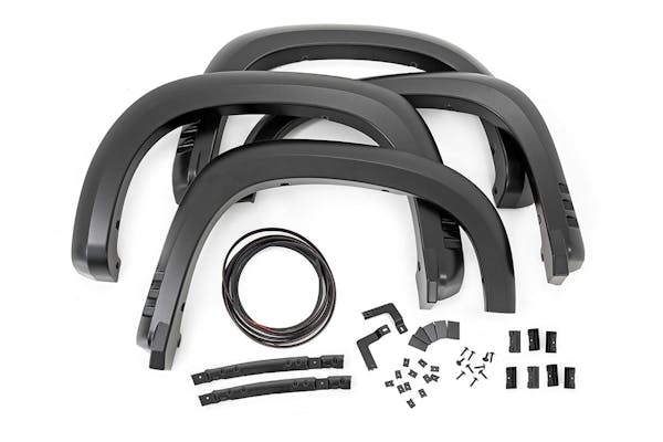 Rough Country F-C319201A SF1 Fender Flares | Chevy Silverado 1500 2WD/4WD (2019-2023)