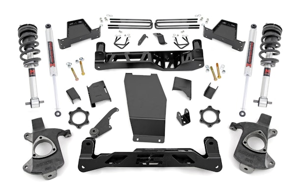Rough Country 22641 6 Inch Lift Kit | Cast Steel | M1 Struts/M1 | Chevy/GMC 1500 (14-18)