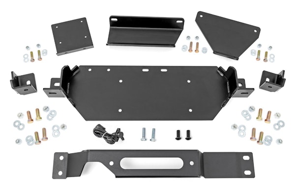 Rough Country 51119 Hidden Winch Mount | Ford Super Duty 2WD/4WD (2020-2022)