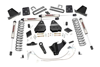 Rough Country 53370 6in Ford Suspension Lift Kit w/V2 Shocks (11-14 F-250 4WD)
