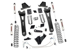 Rough Country 54070 6in Ford Radius Arm Suspension Lift Kit w/ V2 Shocks (11-14 F-250)