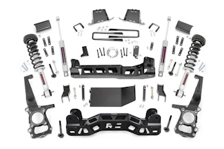 Rough Country 57531 6in Ford Suspension Lift Kit | Lifted Struts (2014 F-150 4WD)
