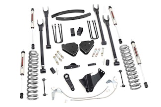 Rough Country 58870 6in Ford Suspension Lift Kit | 4-Link w/ V2 Shocks (08-10 F-250/350 4WD)