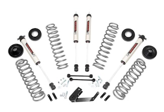 Rough Country 67670 3.25in Jeep Suspension Lift Kit w/ V2 Shocks (07-18 Wrangler JK)