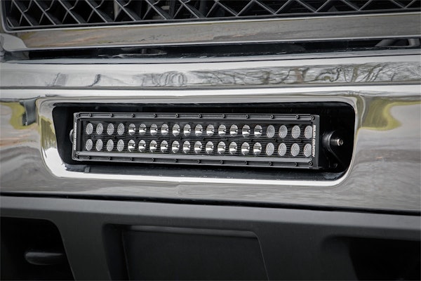Rough Country 70522 20-inch Single or Dual Row LED Light Bar Hidden Bumper Mounting Brackets