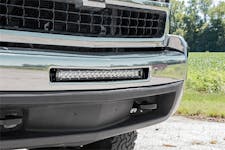 Rough Country 70523 20-inch Single Row LED Light Bar Hidden Bumper Mount