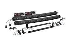 Rough Country 70662 Dual Set of Single Row LED Light Bar Grille Mounts w/ 30-inch Light Bars