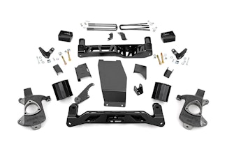 Rough Country 18300 5in GMC Suspension Lift Kit (14-18 1500 Denali PU 4WD w/MagneRide | Cast Steel)