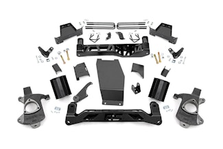 Rough Country 18400 6in GMC Suspension Lift Kit (14-18 1500 Denali PU 4WD w/MagneRide | Cast Steel)