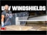 Rough Country 98211410 Vented Full Windshield | Scratch Resistant | Polaris RZR 800