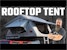Rough Country 99077 Hard Shell Roof Top Tent | Low-Profile Aluminum Shell | Rack Mount
