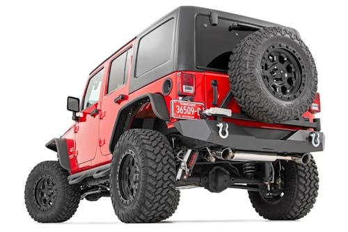 Rough Country 78650A 4in Jeep Long Arm Suspension Lift Kit w/ Vertex  Adjustable Reservoir Shocks