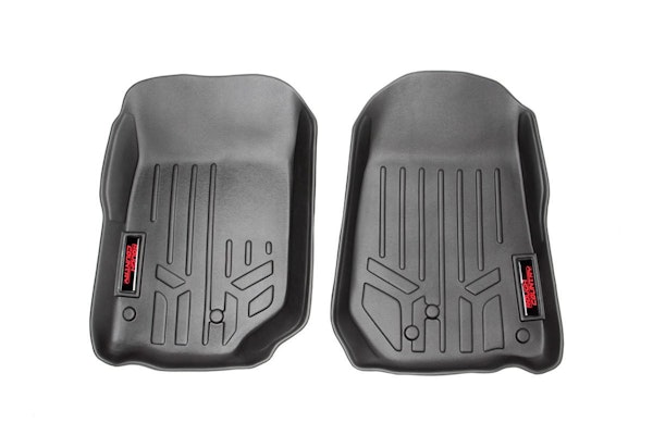 Rough Country M-6141 Heavy Duty Floor Mats - Front Set