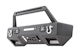 Rough Country 11826 Front Stealth Stubby Winch Bumper w/ Hoop & Black Series LED Lights