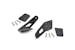 Rough Country 70210 20-inch Single or Dual Row LED Light Bar Hood Mounting Brackets (Jeep TJ / LJ)