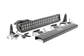 Rough Country 70920BL 20-inch Black Series Dual Row CREE LED Light Bar