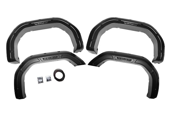 Rough Country A-G12011-GAN Defender Pocket Fender Flares