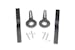 Rough Country 70171 Universal LED Light Adjustable 1.65-2-inch OD Tube Mounting Clamps (Pair)