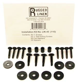 Rugged Liner LIK45 Tailgate Piece Install Kit Rugged Liner LIK45 Tailgate Piece Install Kit