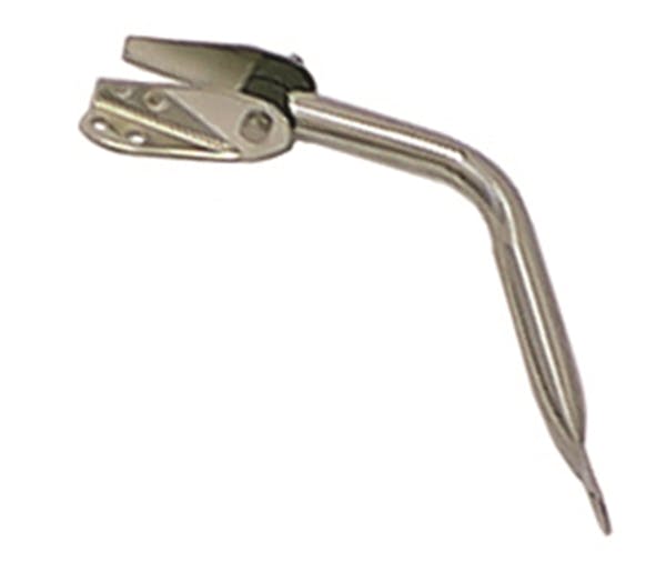 Rugged Ridge 11007.02 Mirror Arm and Bracket; Stainless Steel; Right; 55-86 Jeep CJ Models