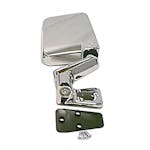 Rugged Ridge 11010.06 Door Mirror; Chrome; Right; 87-02 Jeep Wrangler