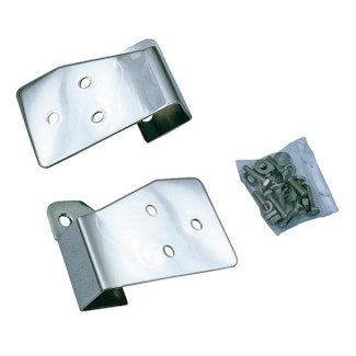 Rugged Ridge 11026.03 Mirror Relocation Brackets, Stainless Steel