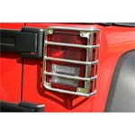 Rugged Ridge 11103.03 Tail Light Euro Guards; 07-17 Jeep Wrangler JK