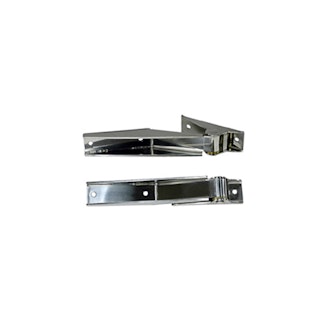 Rugged Ridge 11114.03 Tailgate Hinges; Stainless Steel; 97-06 Jeep Wrangler TJ