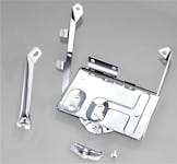 Rugged Ridge 11132.01 Battery Tray Kit, Stainless Steel