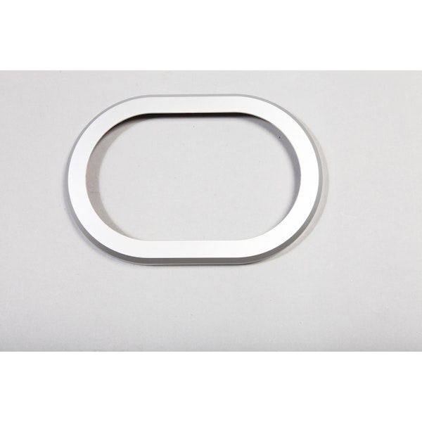 Rugged Ridge 11151.01 Shifter Bezel Trim, Brushed Silver Manual