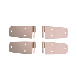Rugged Ridge 11185.20 Door Hinge Kit, Satin Stainless Steel