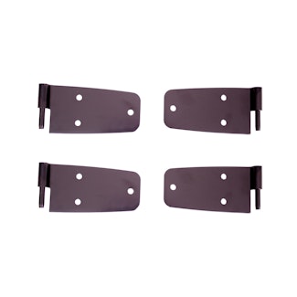 Rugged Ridge 11202.02 Door Hinge Kit, Black