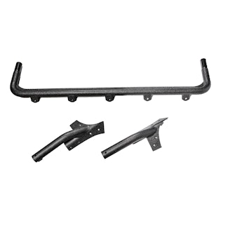 Rugged Ridge 11232.21 Windshield Mount Light Bar, Textured Black