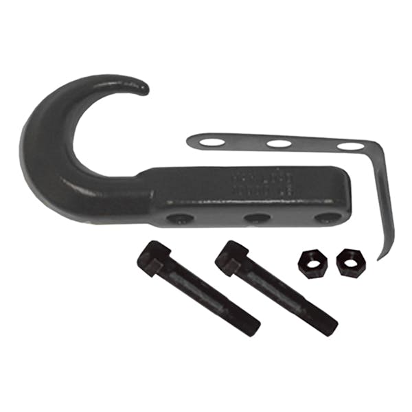 Rugged Ridge 11236.02 Front Tow Hook, Black