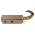 Rugged Ridge 11237.01 Receiver Tow Hook; 2 Inch; Black