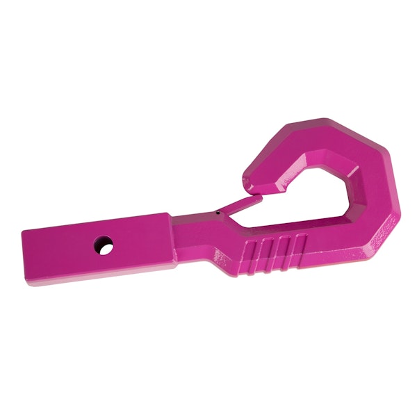 Rugged Ridge 11237.22 Giga Hook, Pink, 2 inch Receiver