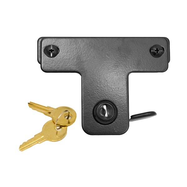 Rugged Ridge 11252.05 Hood Lock Kit; 07-17 Jeep Wrangler JK
