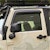 Rugged Ridge 81349.11 Front Window Visors; Matte Black; 07-14 Toyota Tundra CrewMax Pickup