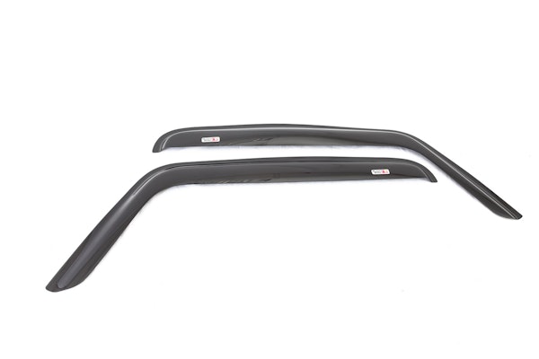 Rugged Ridge 11351.11 Window Rain Deflectors; 07-17 Jeep Wrangler JK