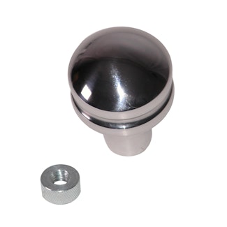 Rugged Ridge 11420.21 Billet Shift Knob; Blank; 80-95 Jeep CJ/Wrangler YJ