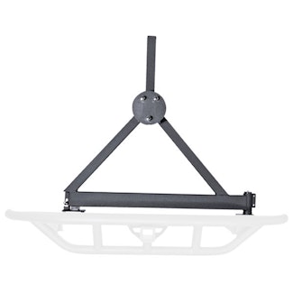 Rugged Ridge 11503.60 RRC Rear Bumper Tire Carrier, Black