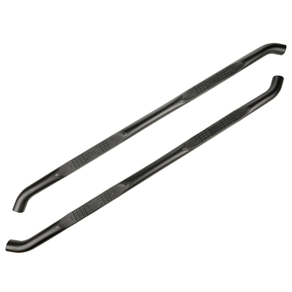 Rugged Ridge 11591.14 3-Inch Round Side Step, Fine Textured Blk