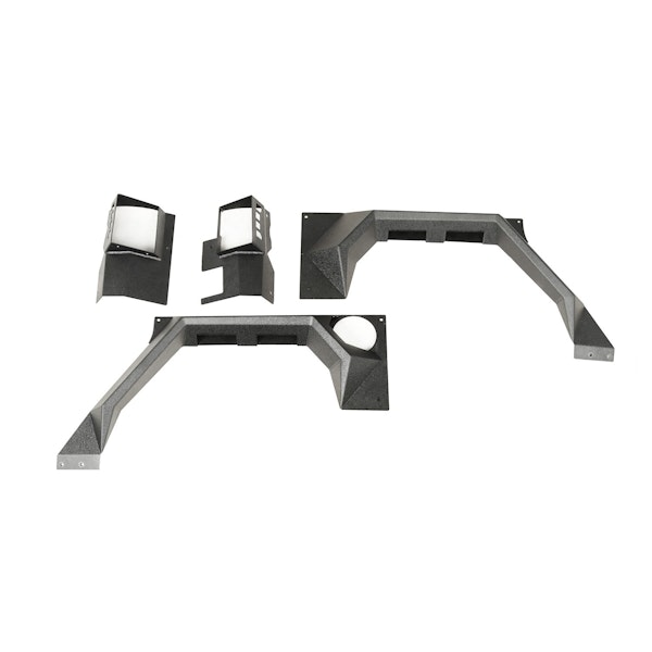 Rugged Ridge 11615.02 XHD Rear Armor Fenders; Pair; 4 Dr; 07-17 Jeep JKU