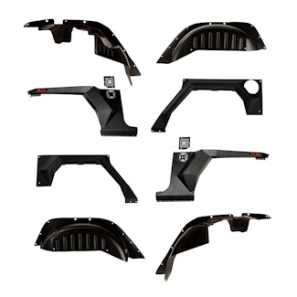 Rugged Ridge 11615.05 XHD Armor Fenders and Liner Kit