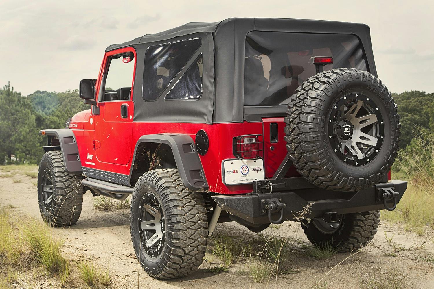 Rugged Ridge 11640.30 Hurricane Fender Flare Kit; Textured Black