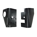 Rugged Ridge 11650.02 Rear Corner Guards; Body Armor; 97-06 Jeep Wrangler TJ