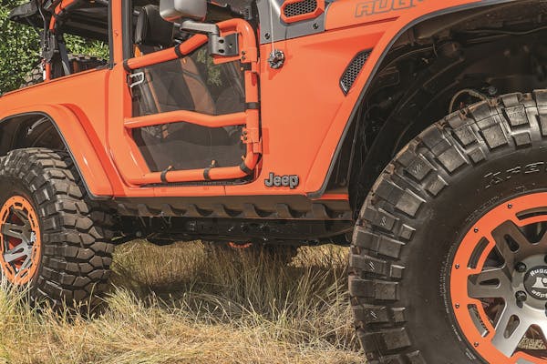 Rugged Ridge 11651.62 Rocker Guard, Body Armor