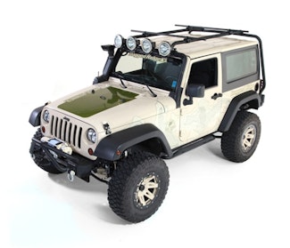Rugged Ridge 11703.01 Sherpa Roof Rack, 2 Door Rugged Ridge 11703.01 Sherpa Roof Rack, 2 Door