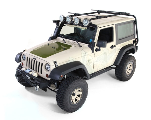 Rugged Ridge Sherpa Roof Rack Kit, 2-Door