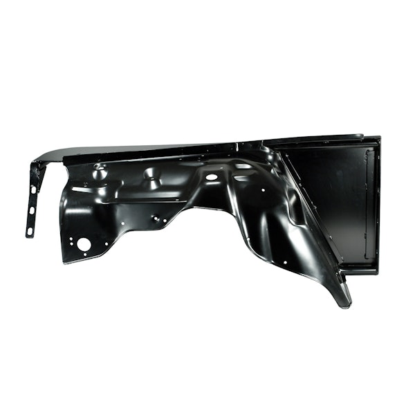 Rugged Ridge 12004.51 RRC Tubular Steel Flat Fender; Left; 97-06 Jeep Wrangler TJ